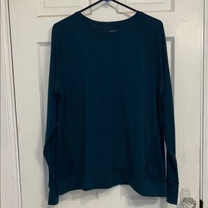 Avia Dark Teal Long Sleeve Top